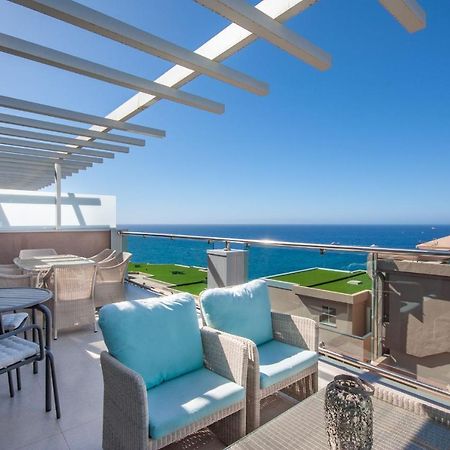 Luxury Penthouse, Panoramic Sea View Lägenhet Mogán Exteriör bild